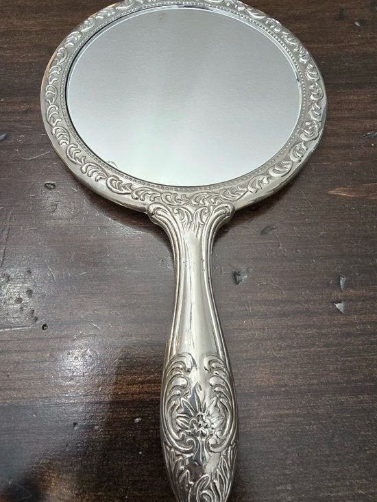 Other - Vintage silver plated vanity mirror